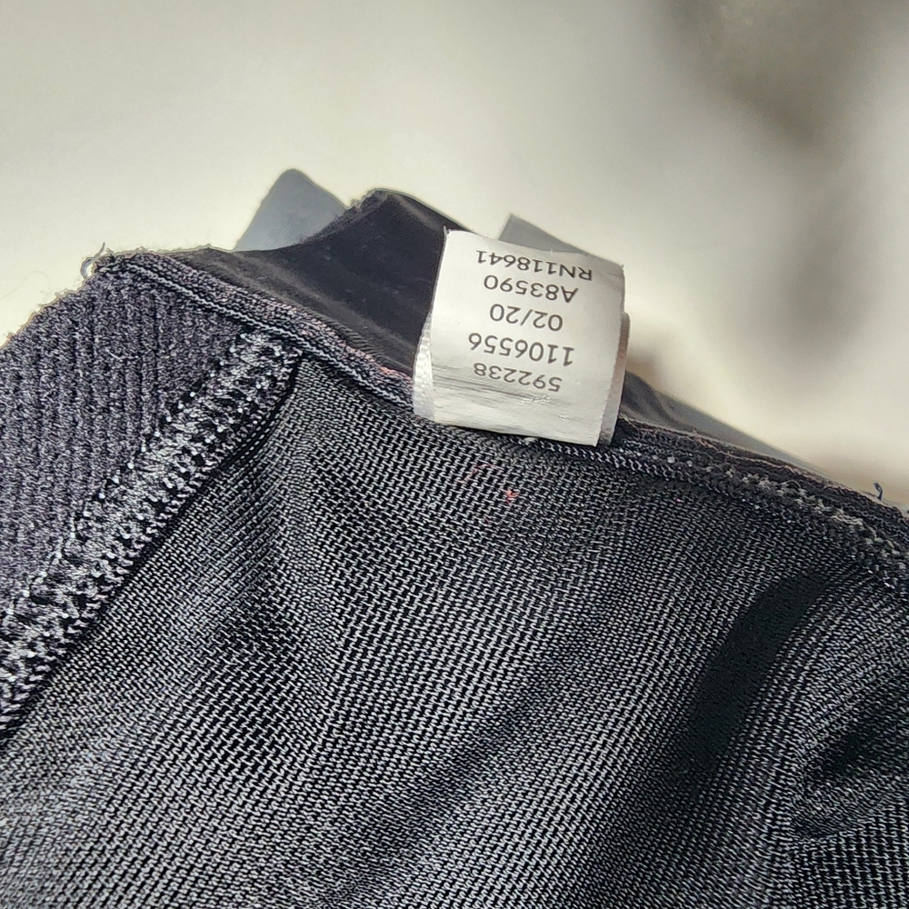 LIVI Active 46DD Sports Bra Wireless Wicking Medium Impact Blue Gray - Picture 6 of 8
